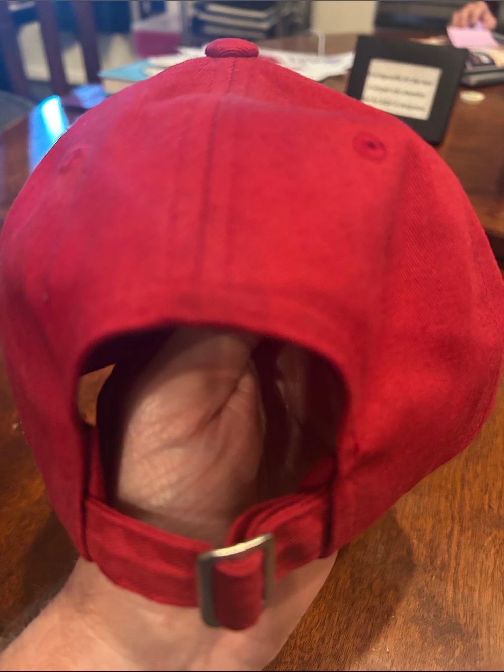 DC Comics Flash Adjustable Red Cap (Read) - Picture 3 of 7